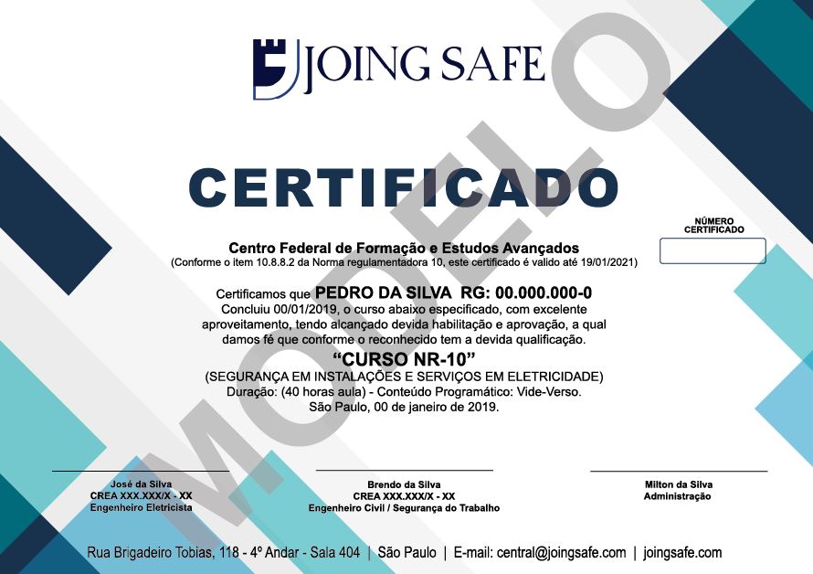 Curso nr10 online com certificado - LS Segurança Industrial